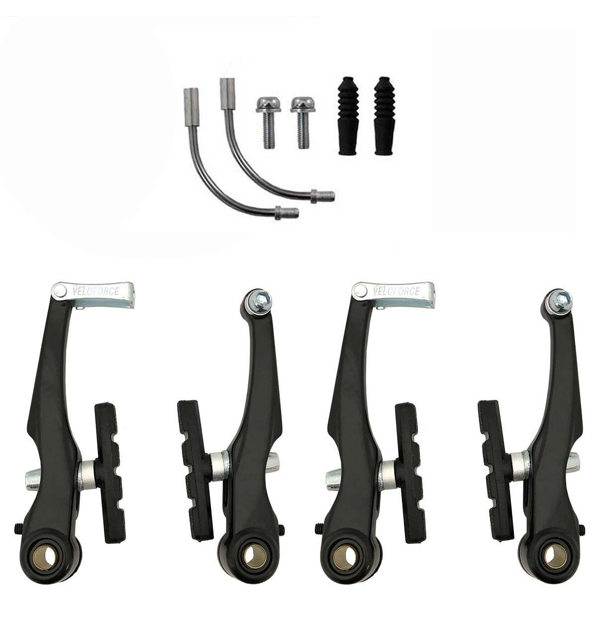 FREIO VBRAKE VELOFORCE ALUM ORBITAL PRETO