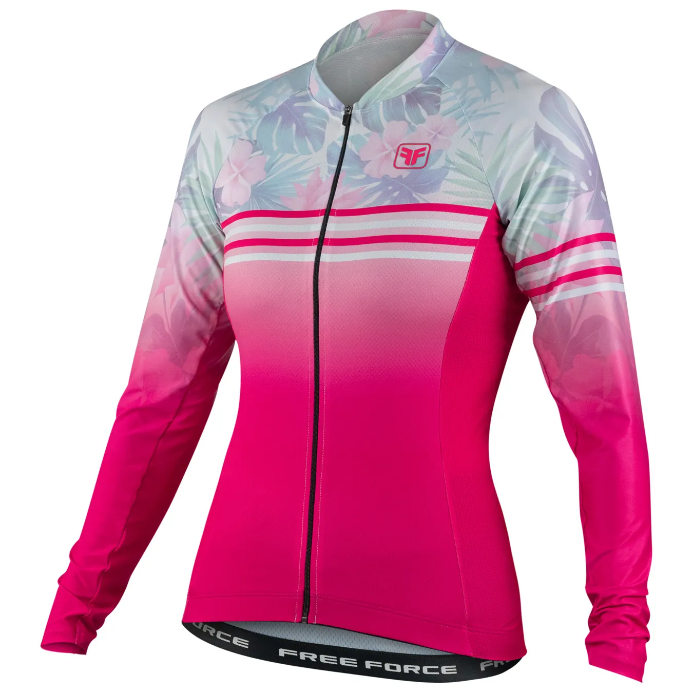 CAMISA FEMININA FREEFORCE M/L GARDEN BRAN...