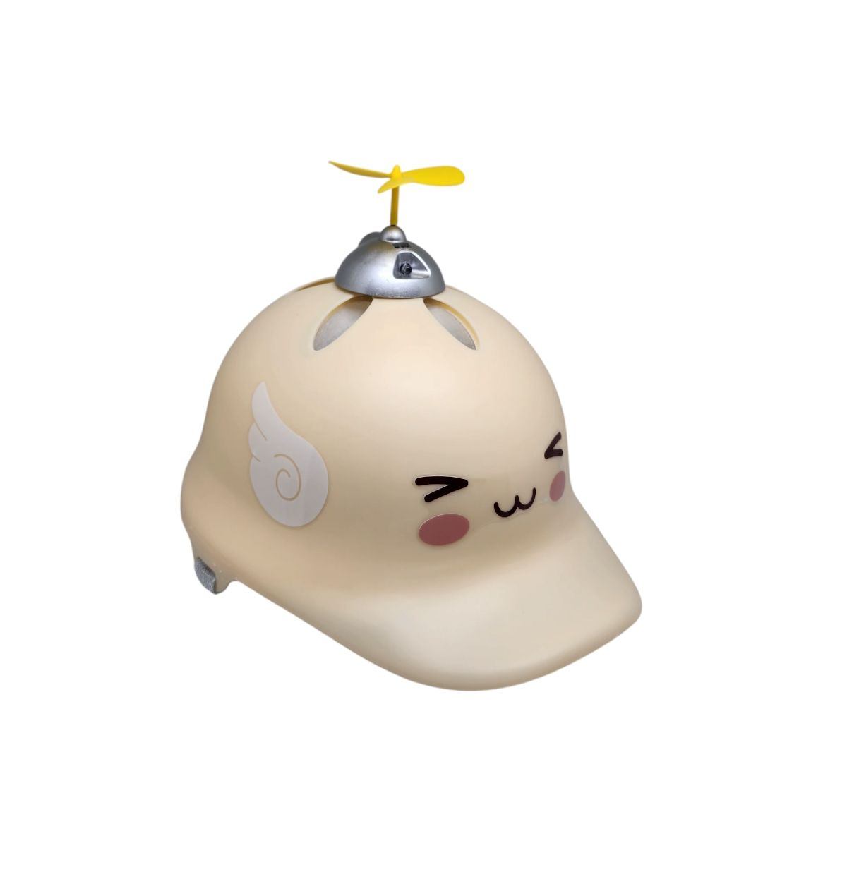 CAPACETE CHAPEUZINHO INFANTIL BEGE CLARO