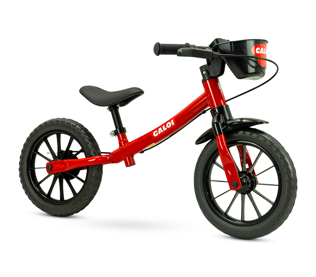BICICLETA BALANCE NATHOR CALOI 2 VERMELHO