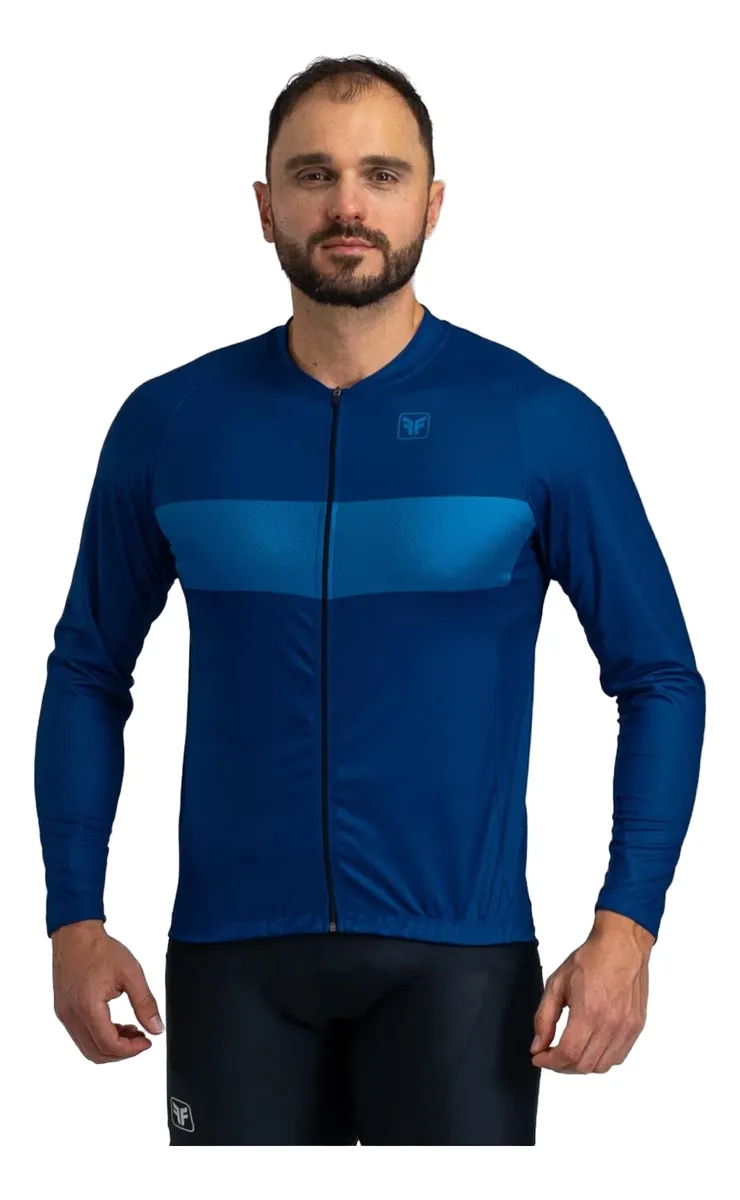 CAMISA MASC FREE FORCE BASIC OCEAN M/L; A...