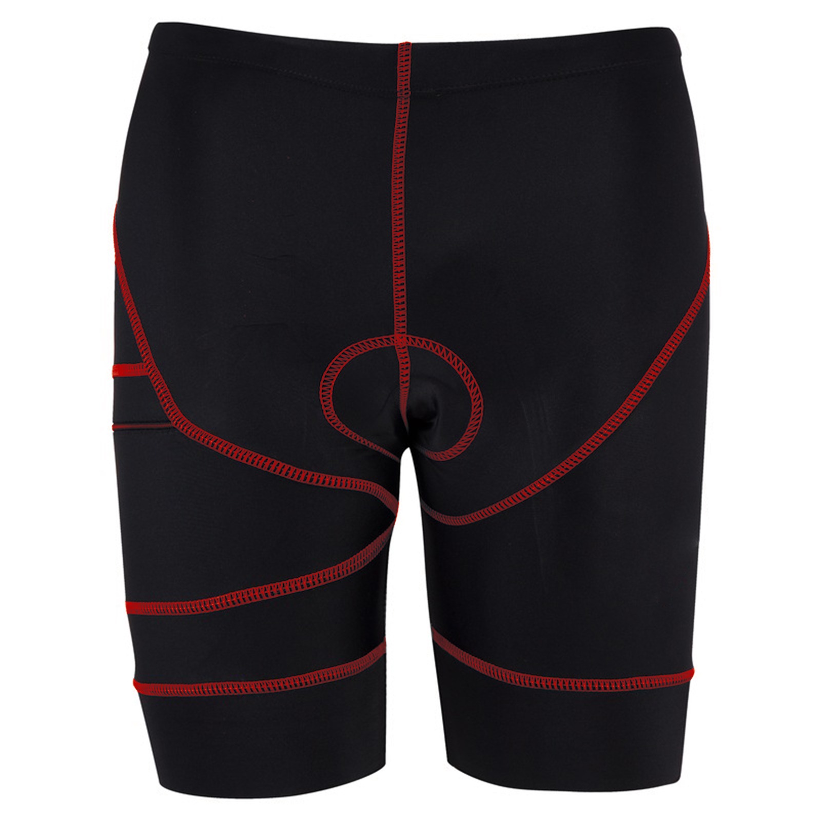 BERMUDA MASCULINA BLACK CAT PRETO COSTURA...