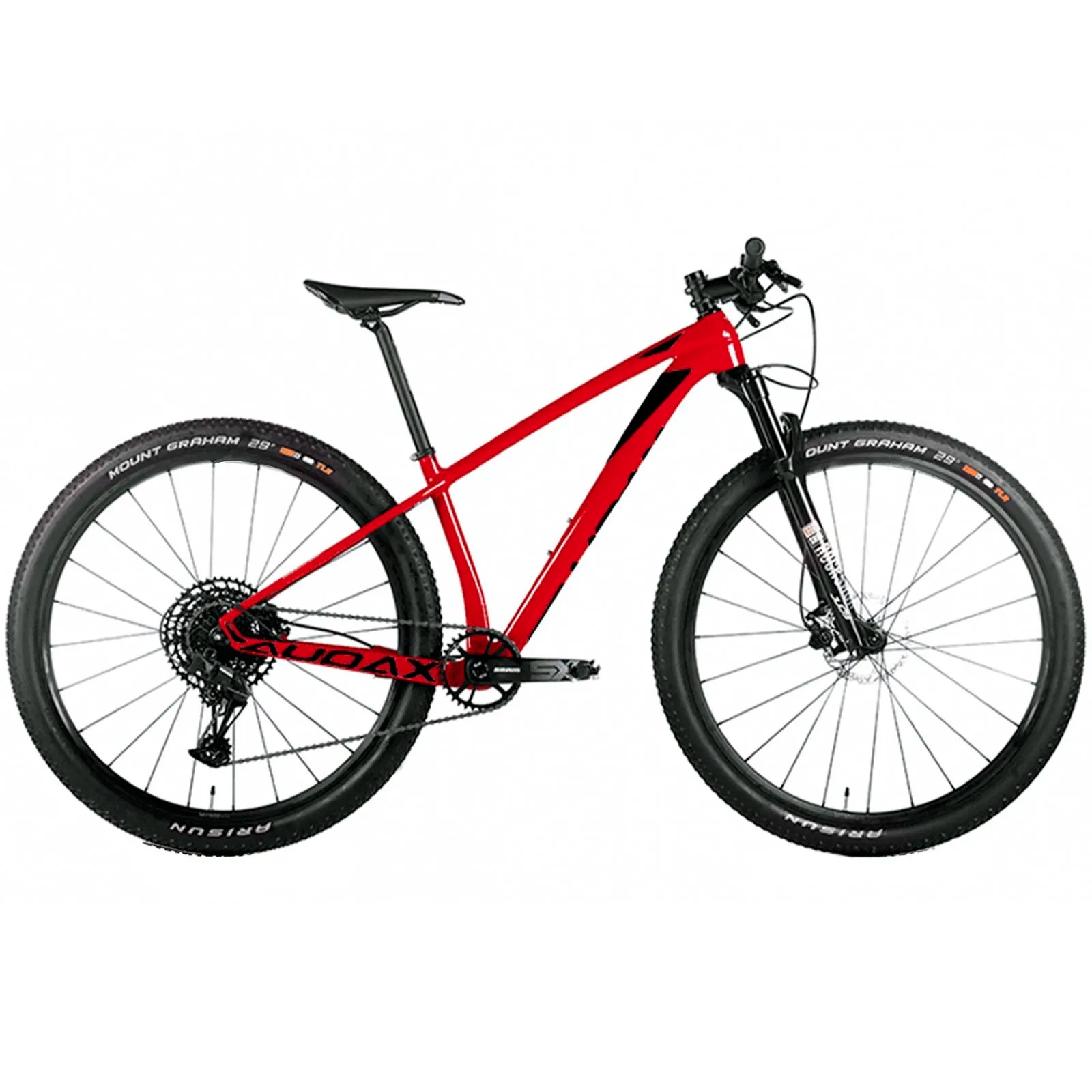 BICICLETA AUDAX AUGE 555 SRAM VERMELHO T:G