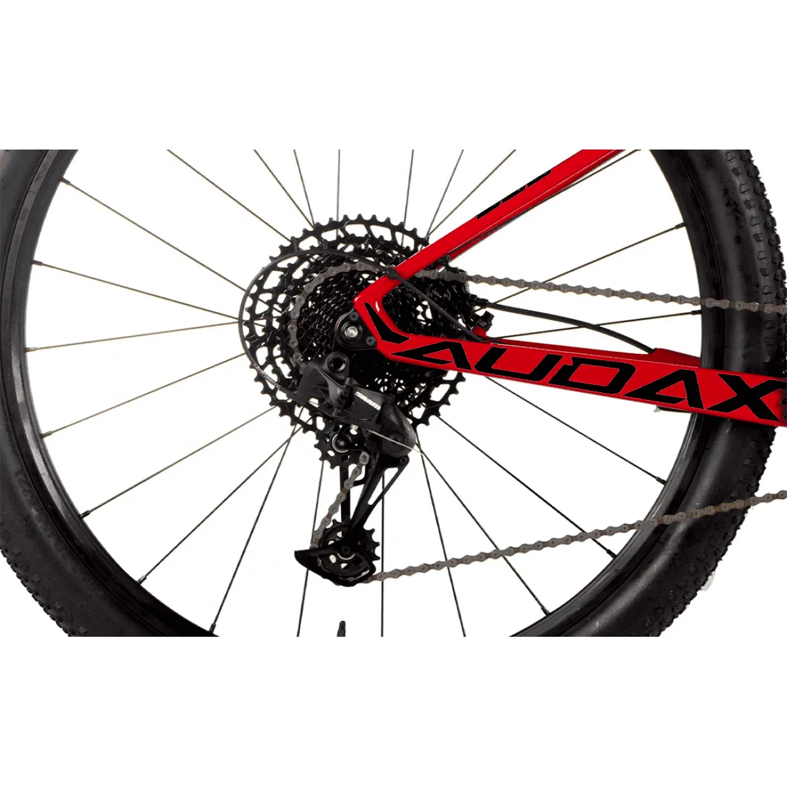 BICICLETA AUDAX AUGE 555 SRAM VERMELHO T:G