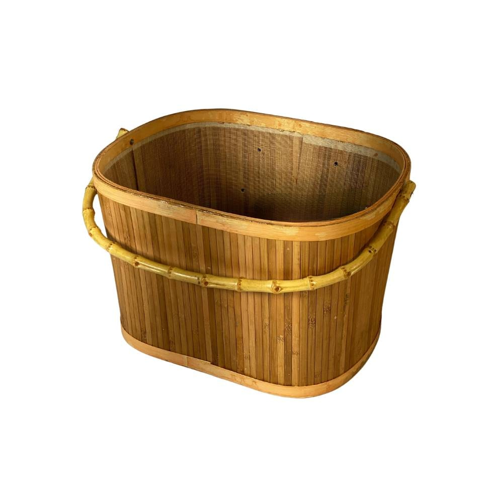 CESTA BAMBU HT-219 C/ ALCA/ENGATE T:G