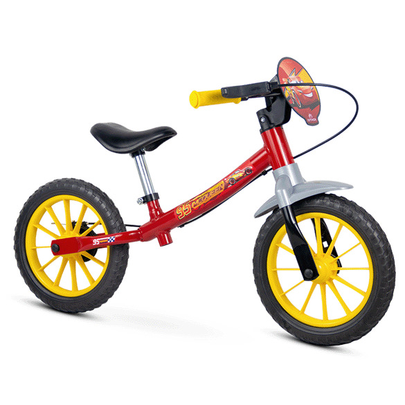 BICICLETA BALANCE NATHOR CARROS 16 VERMEL...