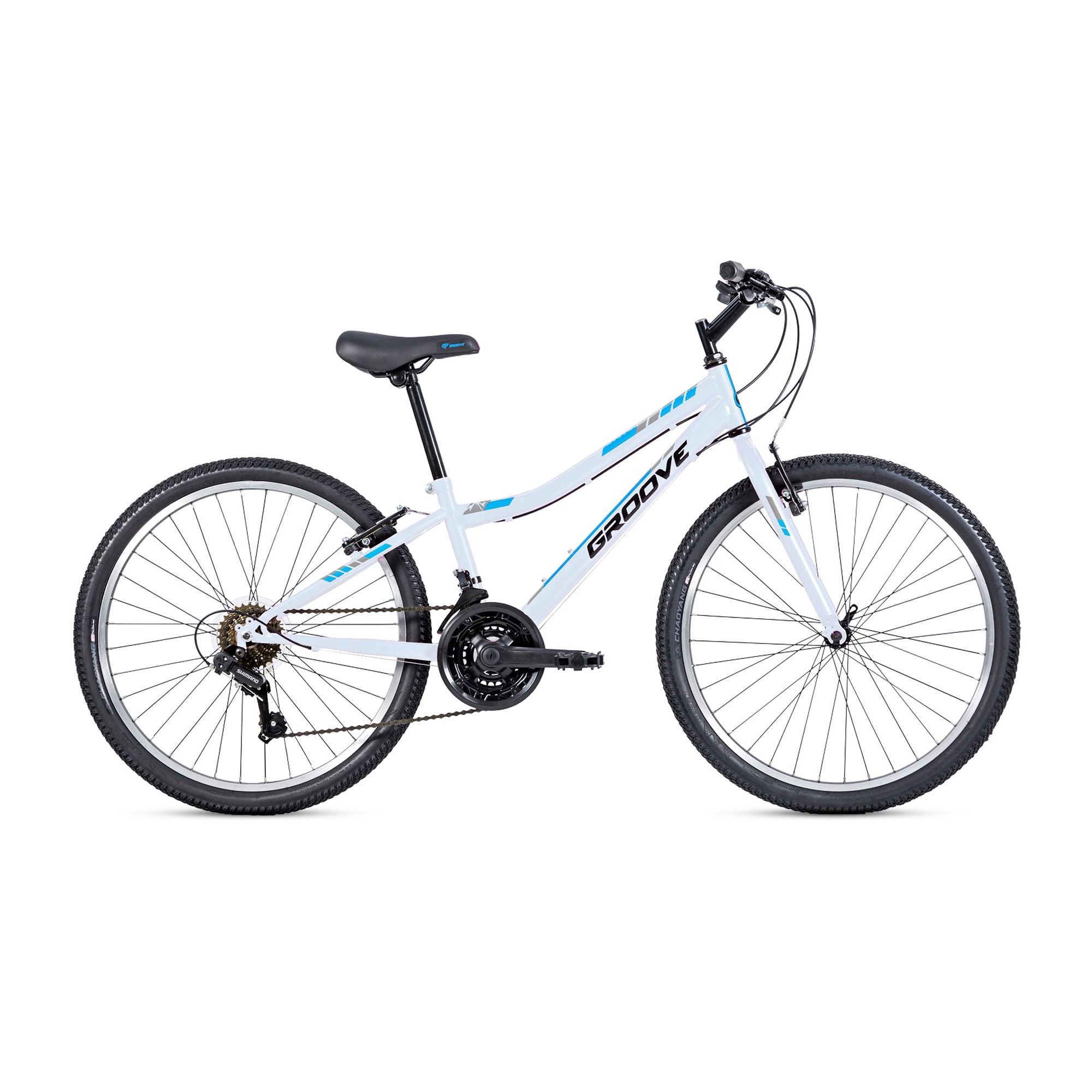 BICICLETA GROOVE INDIE ARO 24 AZUL/BRANCO...