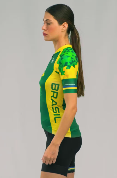CAMISA FEMININA M/C FREEFORCE BASIC BRASI...