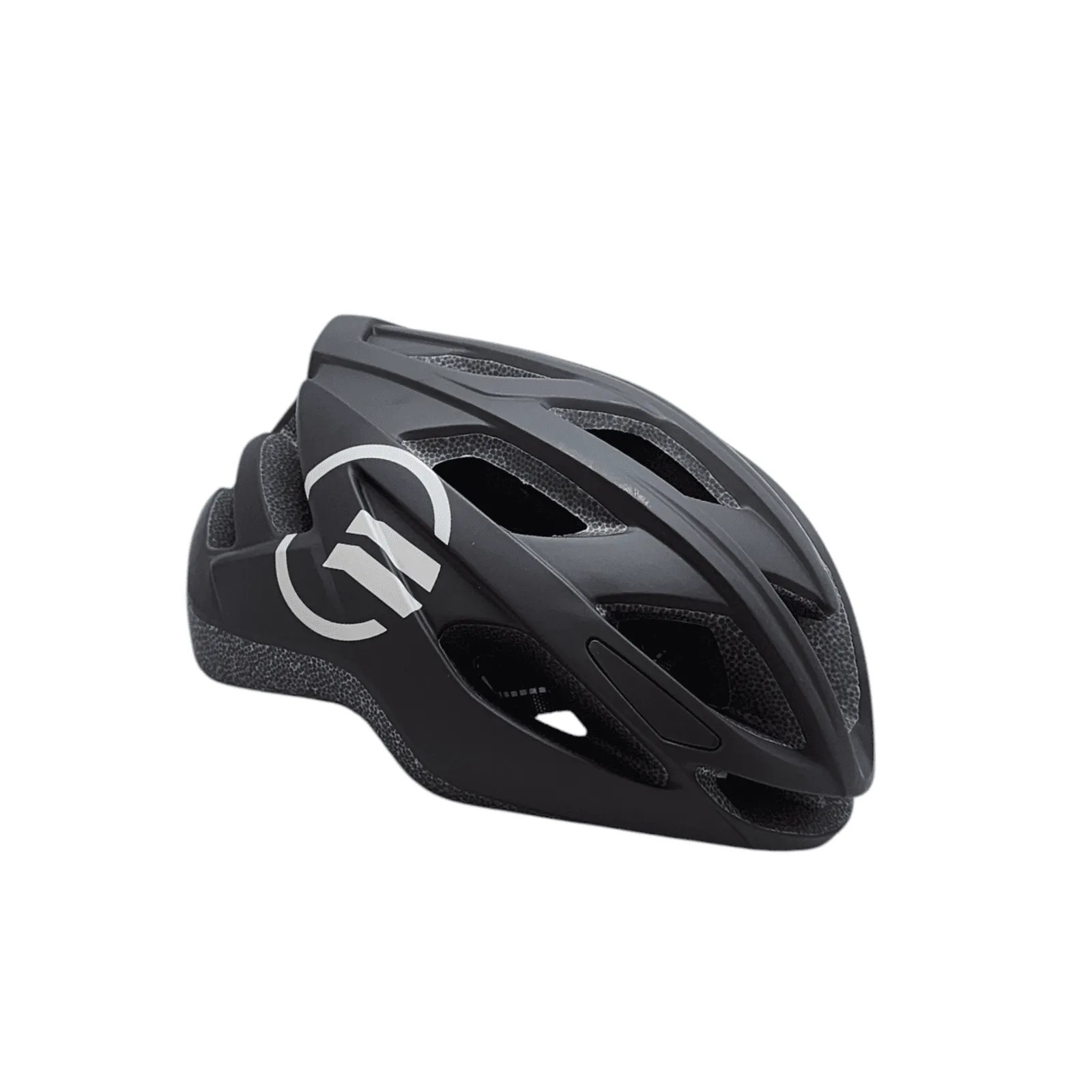 CAPACETE ELLEVEN C/LED INMOLD PRETO/CINZA