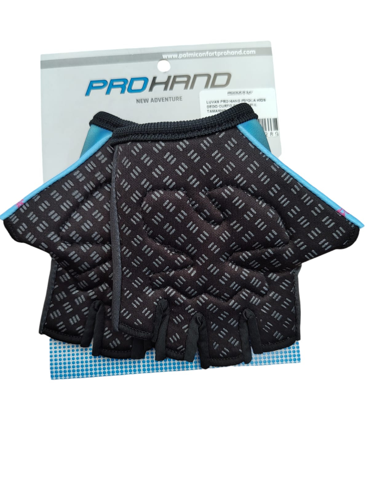 LUVAS PRO HAND PIPOCA KIDS DEDO CURTO PRE...