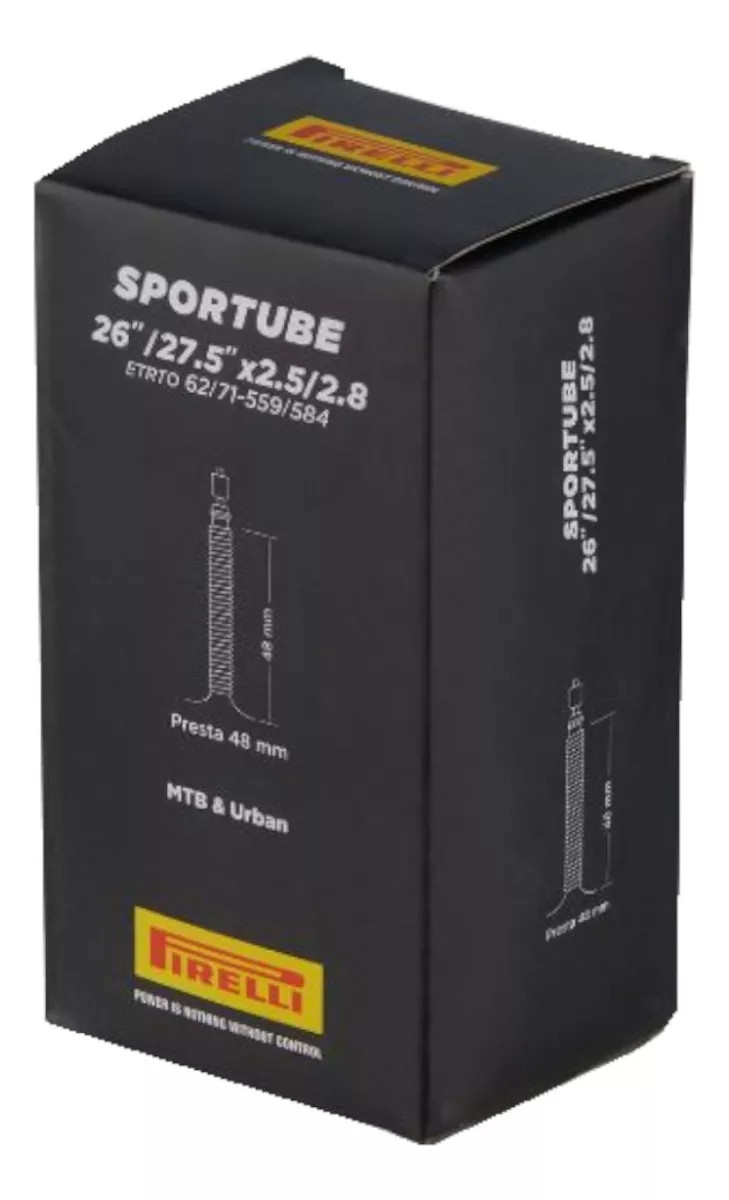 CAMARA 26/27.5 FV PIRELLI SPORTUBE 26/27....