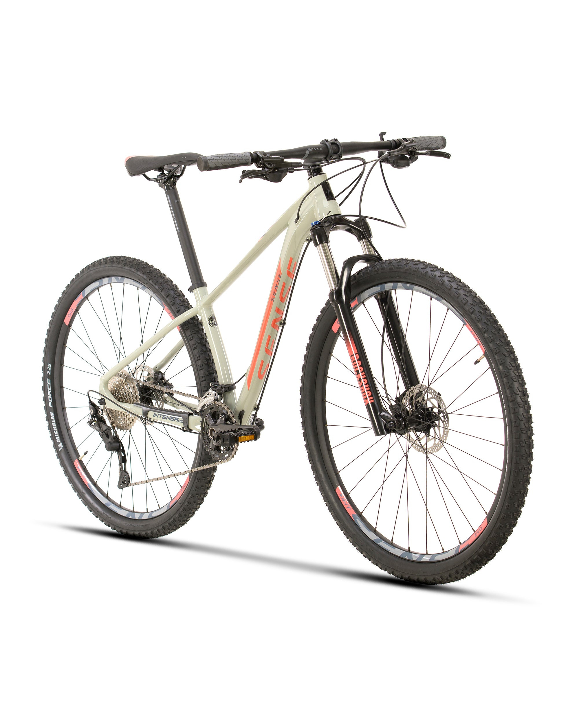 BICICLETA SENSE INTENSA EVO CINZA/LARANJA