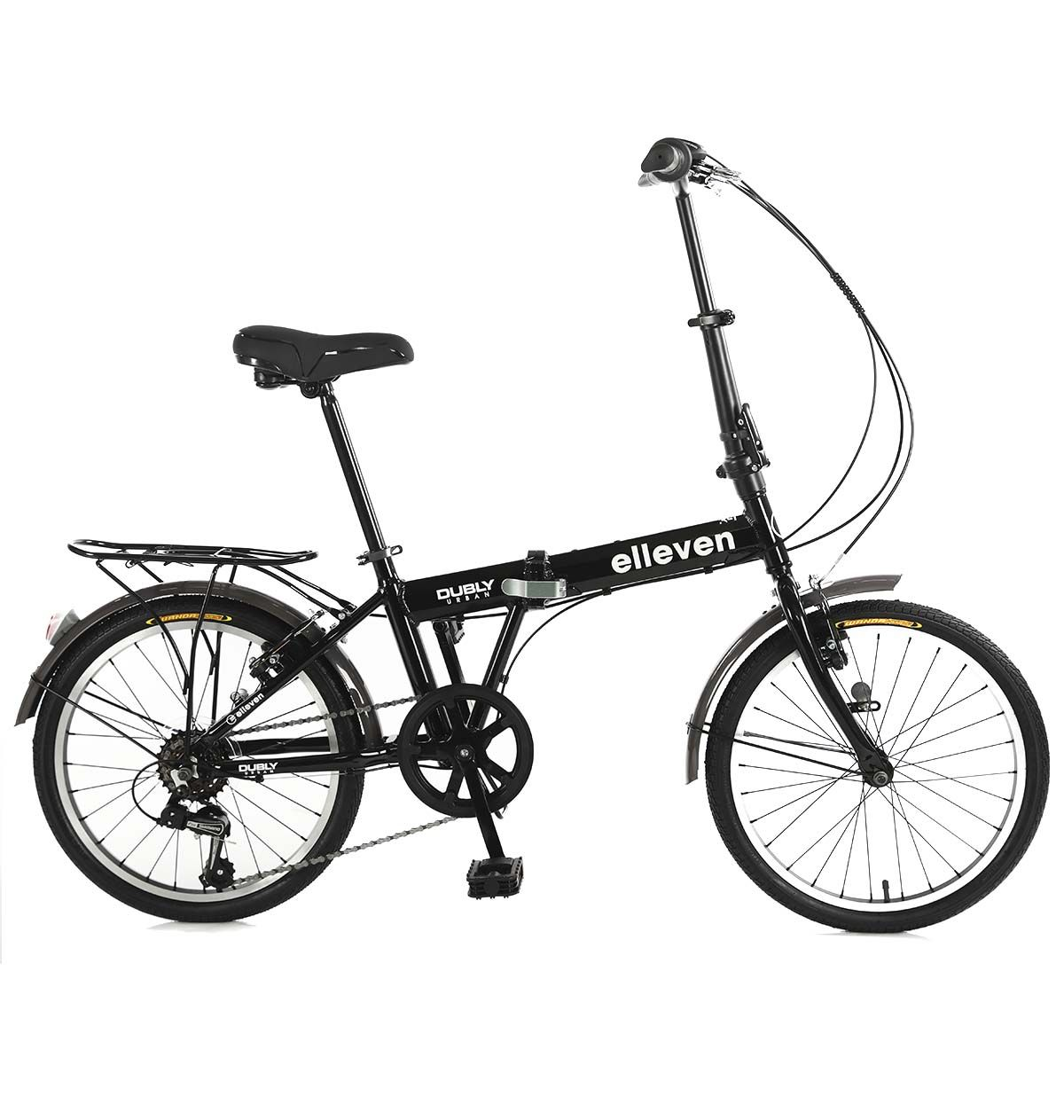BICICLETA ELLEVEN DUBLY URBAN 20 PRETO