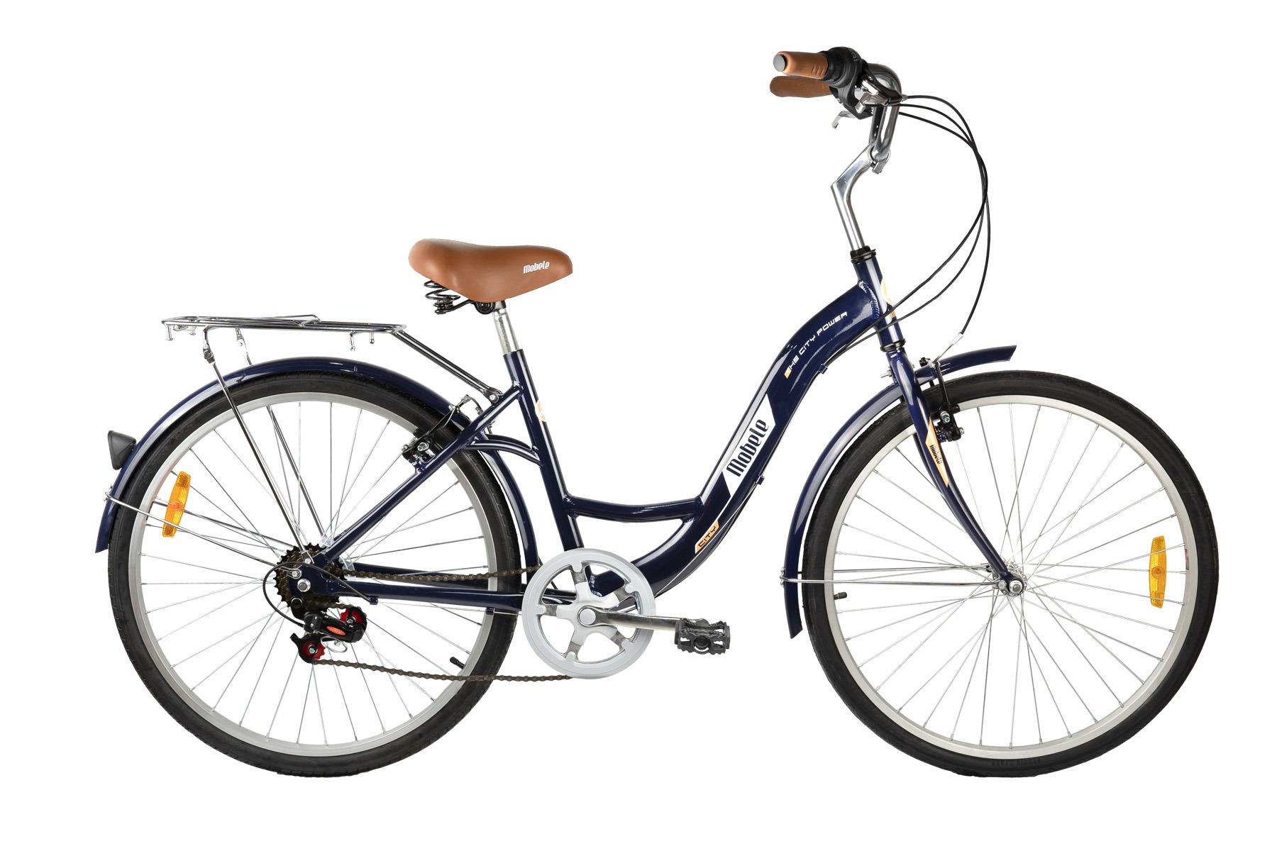 BICICLETA MOBELE ALLOY CITY AZUL T:26